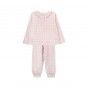 Primroses pajamas for girl in organic cotton