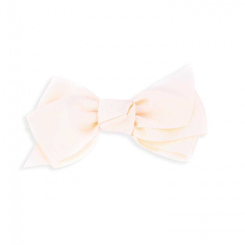 Hair clip with big ribbon bow