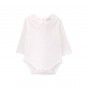 Body gola Peter Pan de beb em algodo orgnico