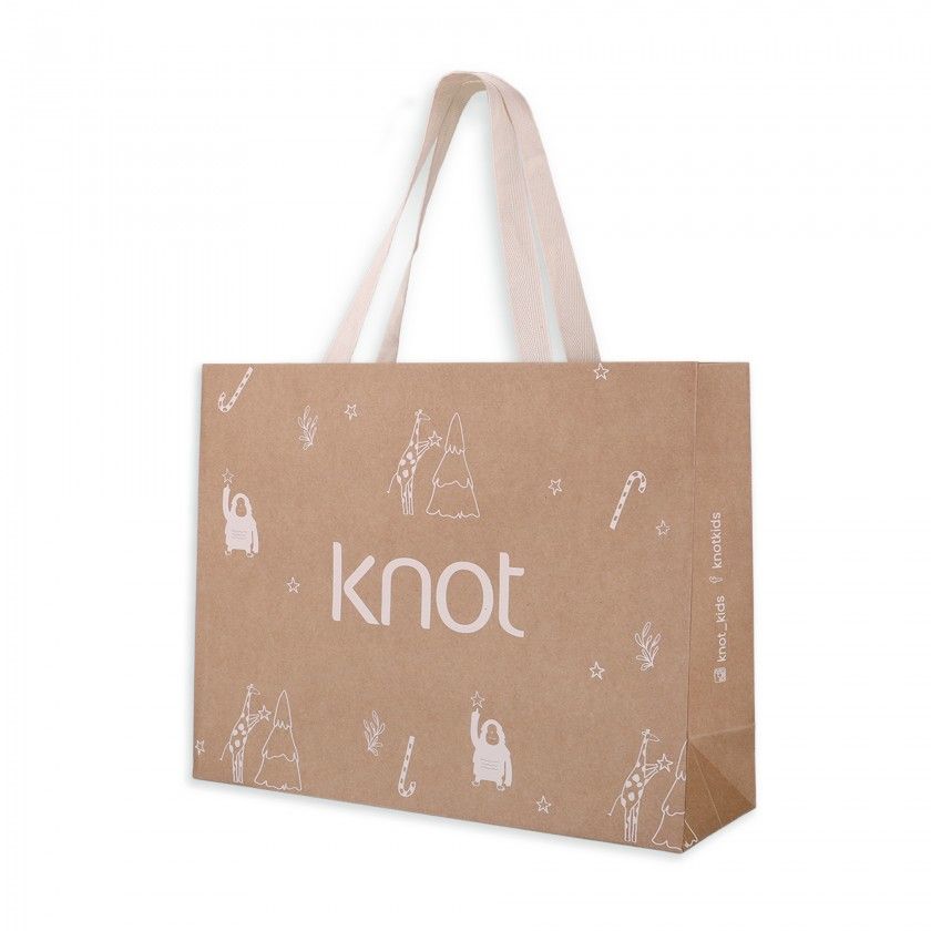 Saco knot Natal 2024 32x25x10