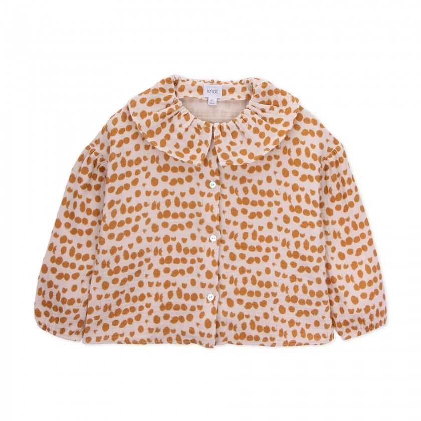 Corncub blouse for girl in cotton