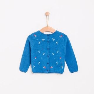 Embroidered cardigan