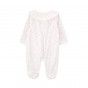 Flowers Babygrow for newborn girls in organic cotton