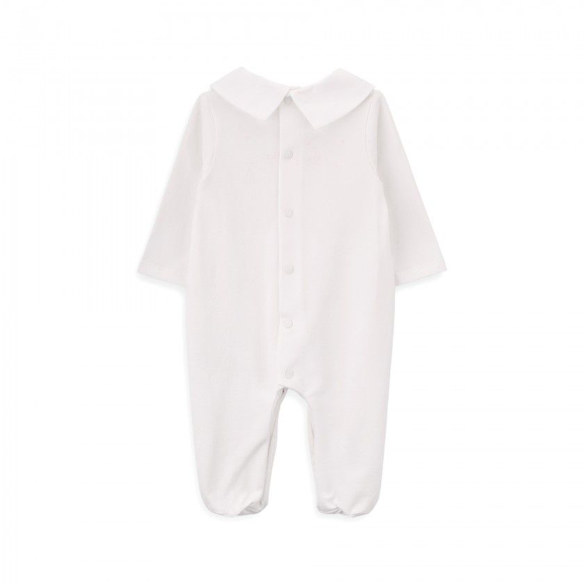 Big World Babygrow for newborns in organic cotton