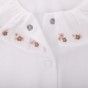 Sammy Body for baby girls in organic cotton