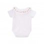 Sammy Body for baby girls in organic cotton