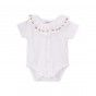 Sammy Body for baby girls in organic cotton