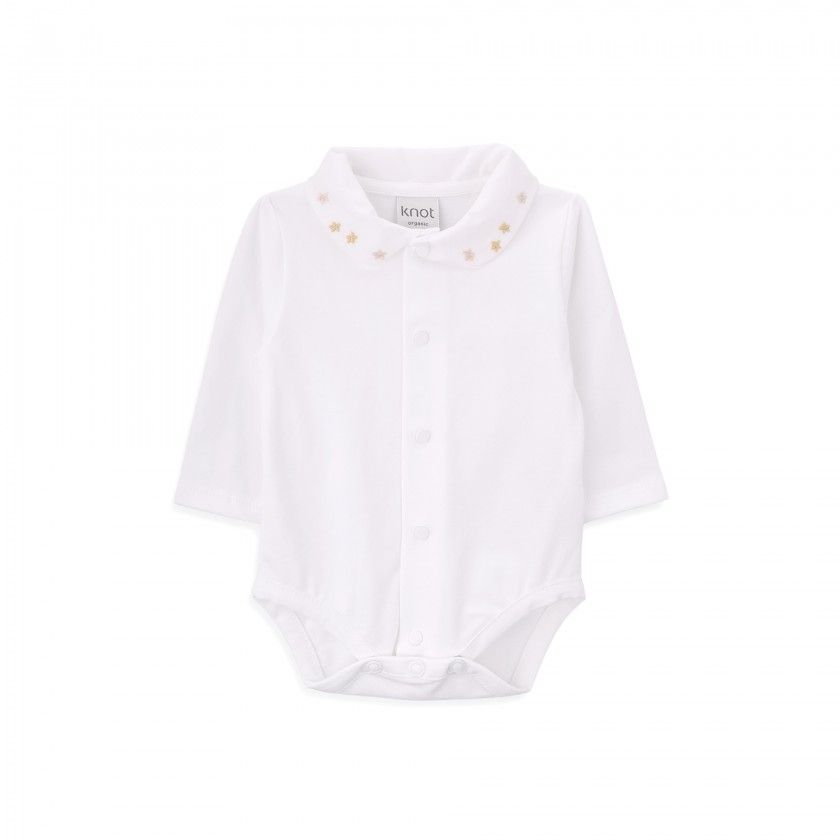 Star Body for baby in organic cotton