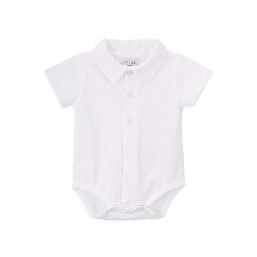 Asher Body for baby boys in organic cotton