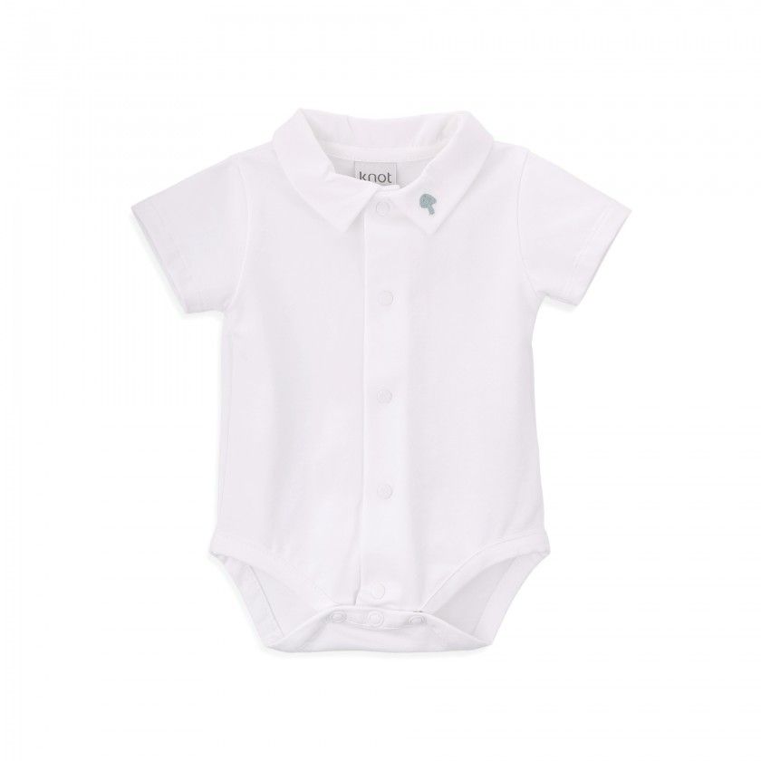 Body Tiny Mushroom de beb menino em algodo orgnico