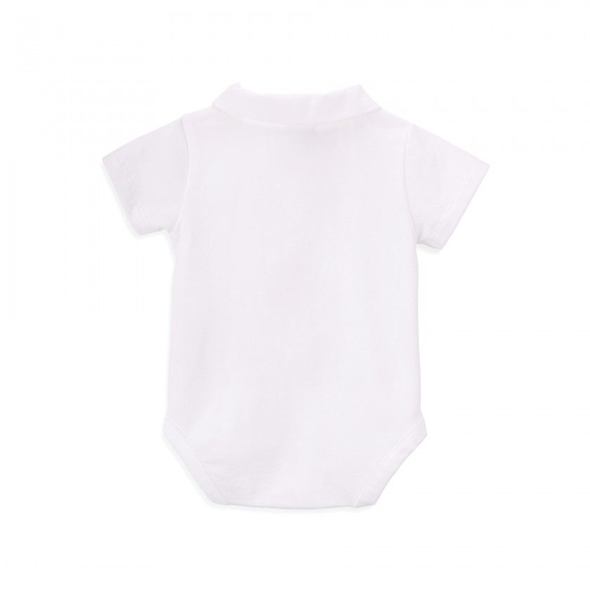 Body Tiny Mushroom de beb menino em algodo orgnico