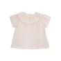 Alice Blouse for girls with print in cotton