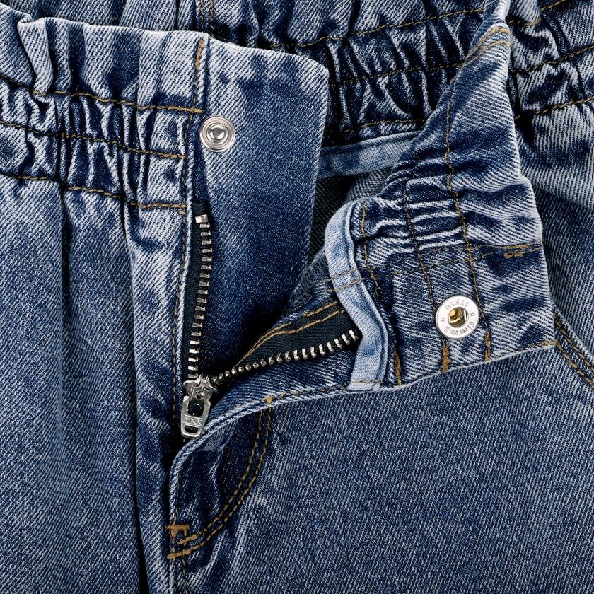Molly Trousers for baby girls in denim