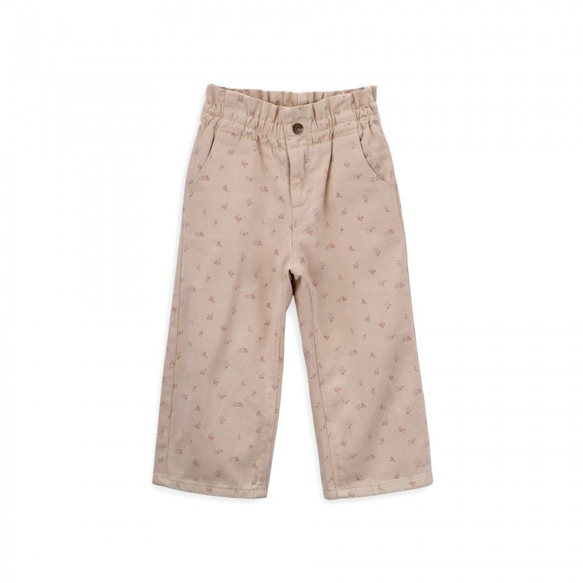 Patti Trousers for baby girls in twill