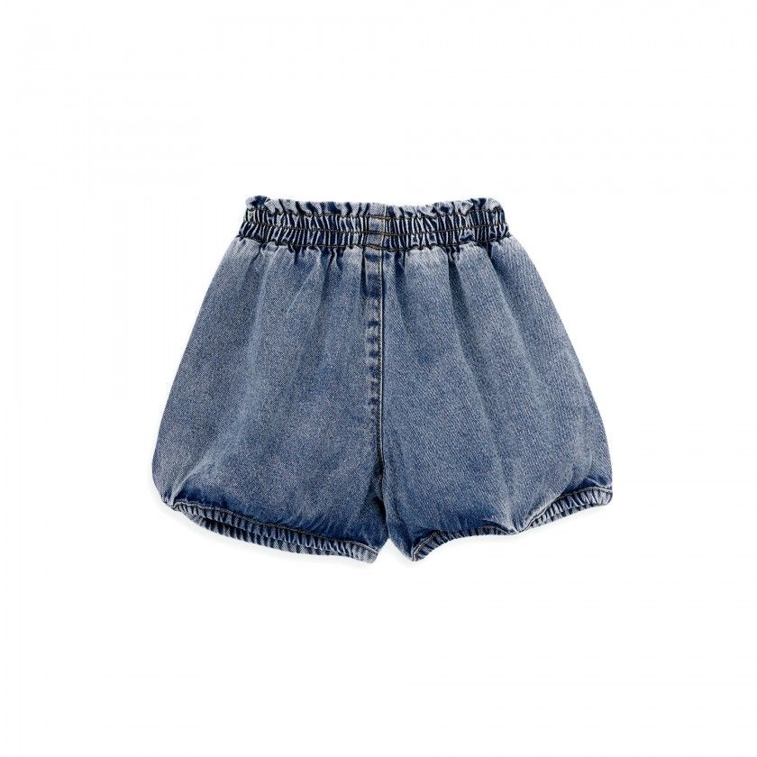 Zuri Shorts for baby girls in denim
