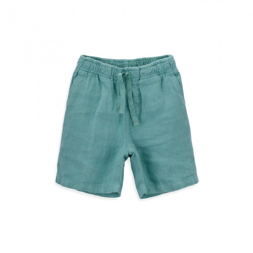 Caleb Shorts for boys in linen