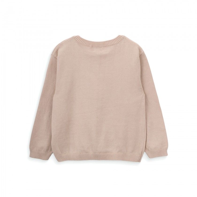 Giraffe Knitted Sweater for girls