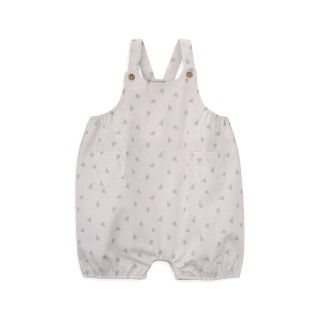 Jardineiras Tiny Pears de beb menino estampadas
