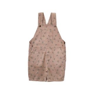 Jardineiras Mack de beb em sarja estampadas