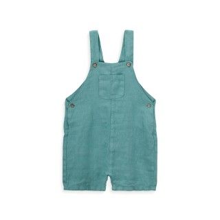 Dorian Overalls with a pattern for baby in linen Dorian Overalls with a pattern for baby in linen