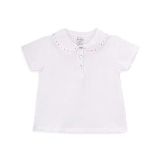 Carol Polo for girls in organic cotton
