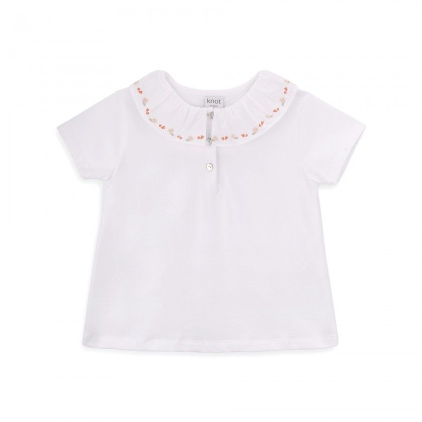 Mary Polo for girls in organic cotton