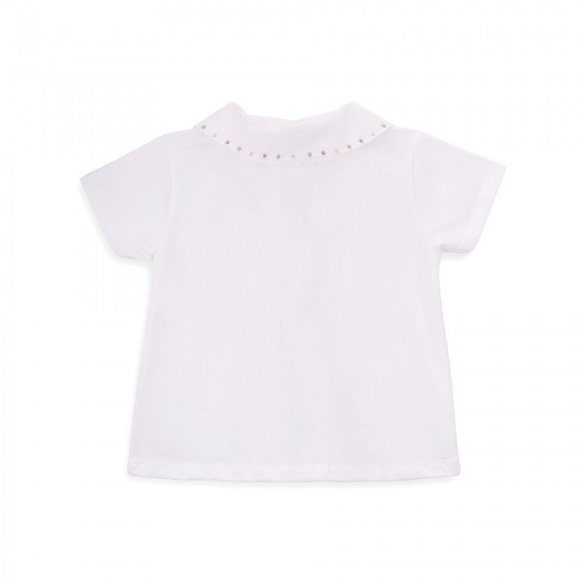 Carol Polo for girls in organic cotton