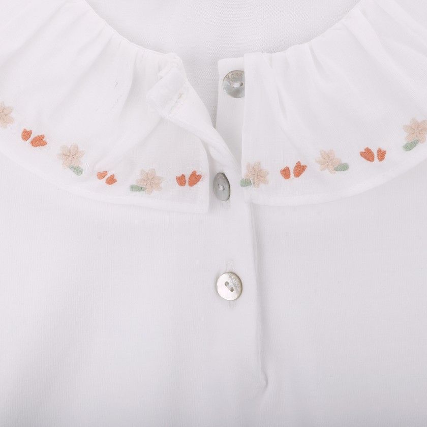 Mary Polo for girls in organic cotton