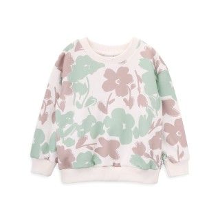 Big Flowers Sweatshirt for girls