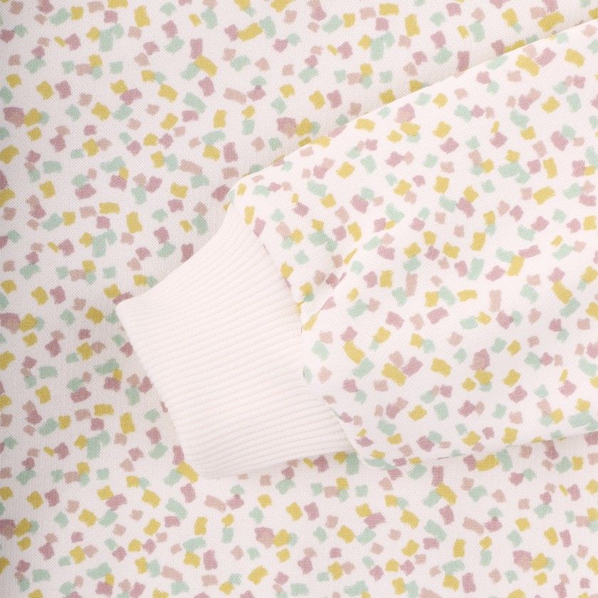 Small Brushes Sweatshirt with pattern for girls