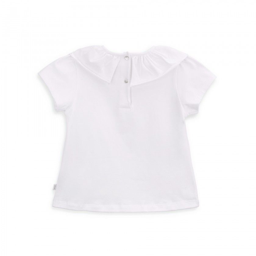 Lara T-shirt for girls in organic cotton