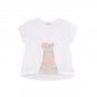 Zebra T-shirt for girls in cotton