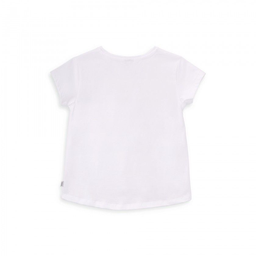 Zebra T-shirt for girls in cotton
