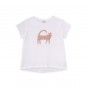 Cat T-shirt for girls in cotton