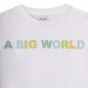 Big World T-shirt for boys in cotton