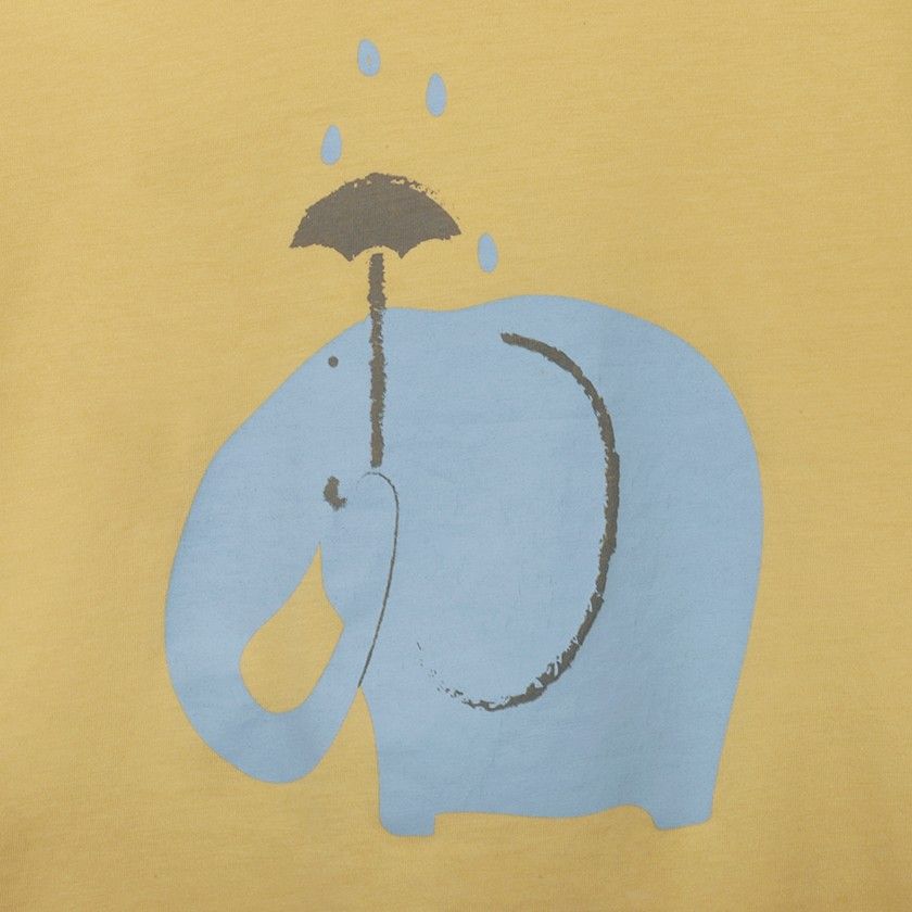 Umbrella T-shirt for boys in cotton