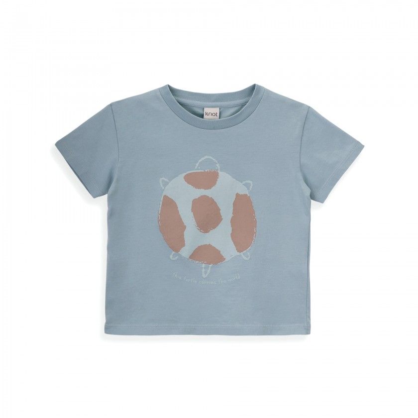 Turtle T-shirt for boys in cotton