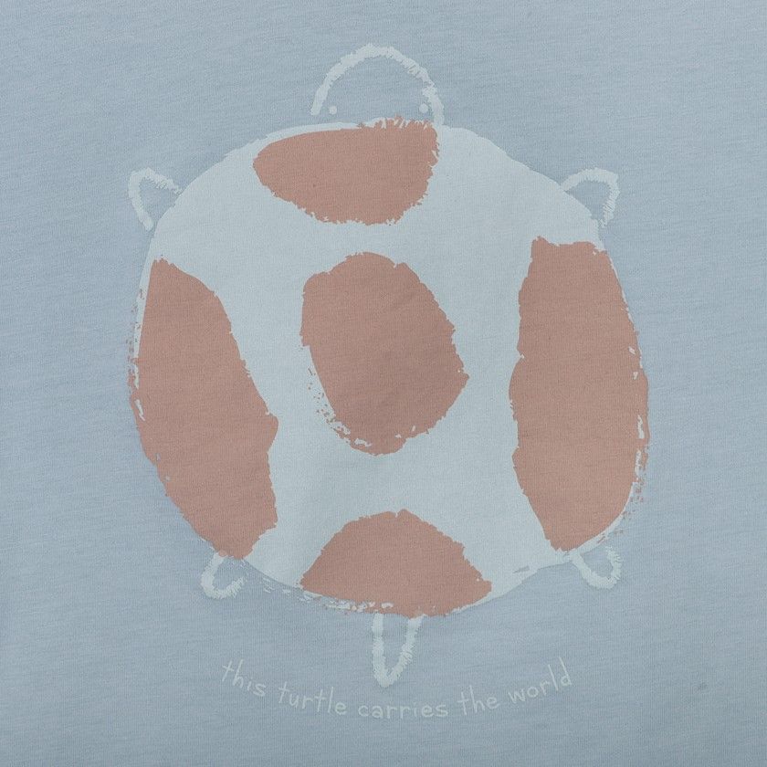 Turtle T-shirt for boys in cotton