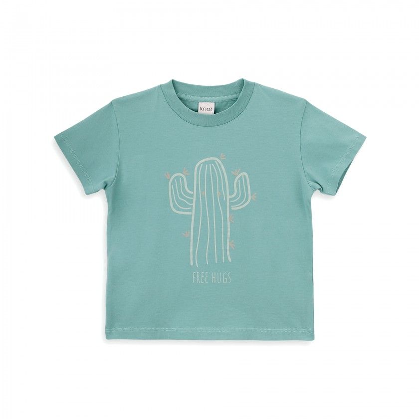 Cactus T-shirt for boys in cotton
