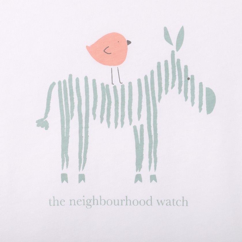 Neighbourhood T-shirt for boys in cotton