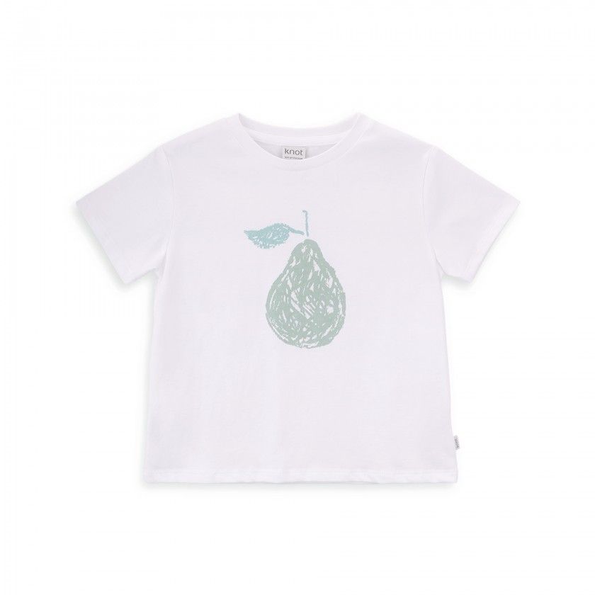 Pear T-shirt for boys in cotton