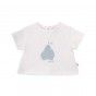T-shirt Sweet Pear de beb menino em algodo orgnico