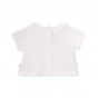 T-shirt Sweet Strawberry de beb menina em algodo orgnico