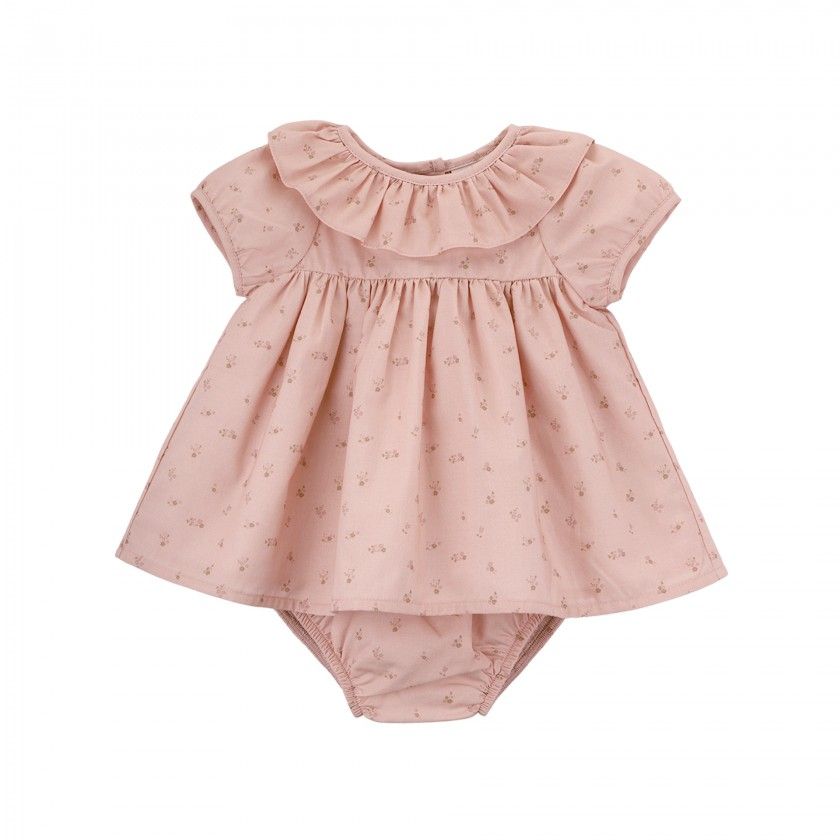 Romantic Flowers Dress for baby girls