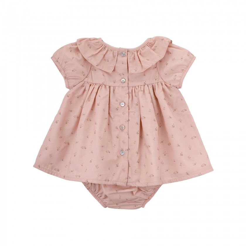 Romantic Flowers Dress for baby girls