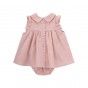 Hazel Dress for baby girls with embroidery