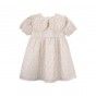 Small Brushes Dress with a pattern for girls