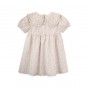 Small Brushes Dress with a pattern for girls