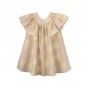 Lemon Big Dots Dress for girls with balls