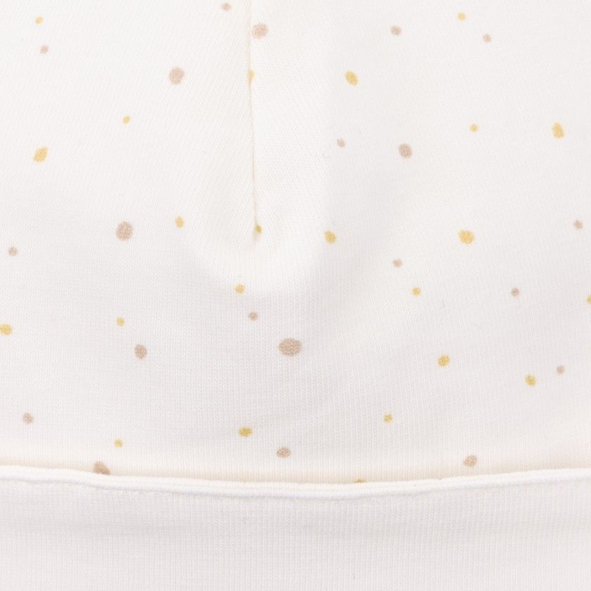 Gorro Dots de beb em algodo orgnico
